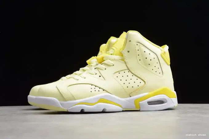 Rep Onekick Jordan (GS) 6 Dynamic Retro Floral Air 543390-800 Yellow 0329